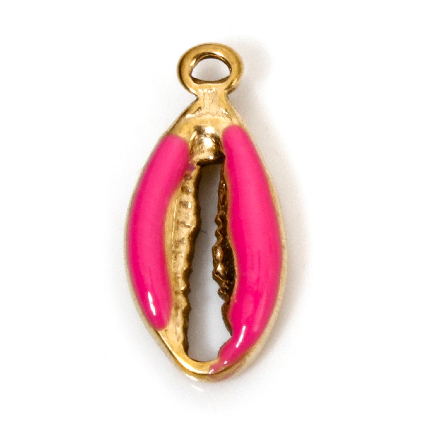 Charms Coquillage Cori - Email Rose Fuschia