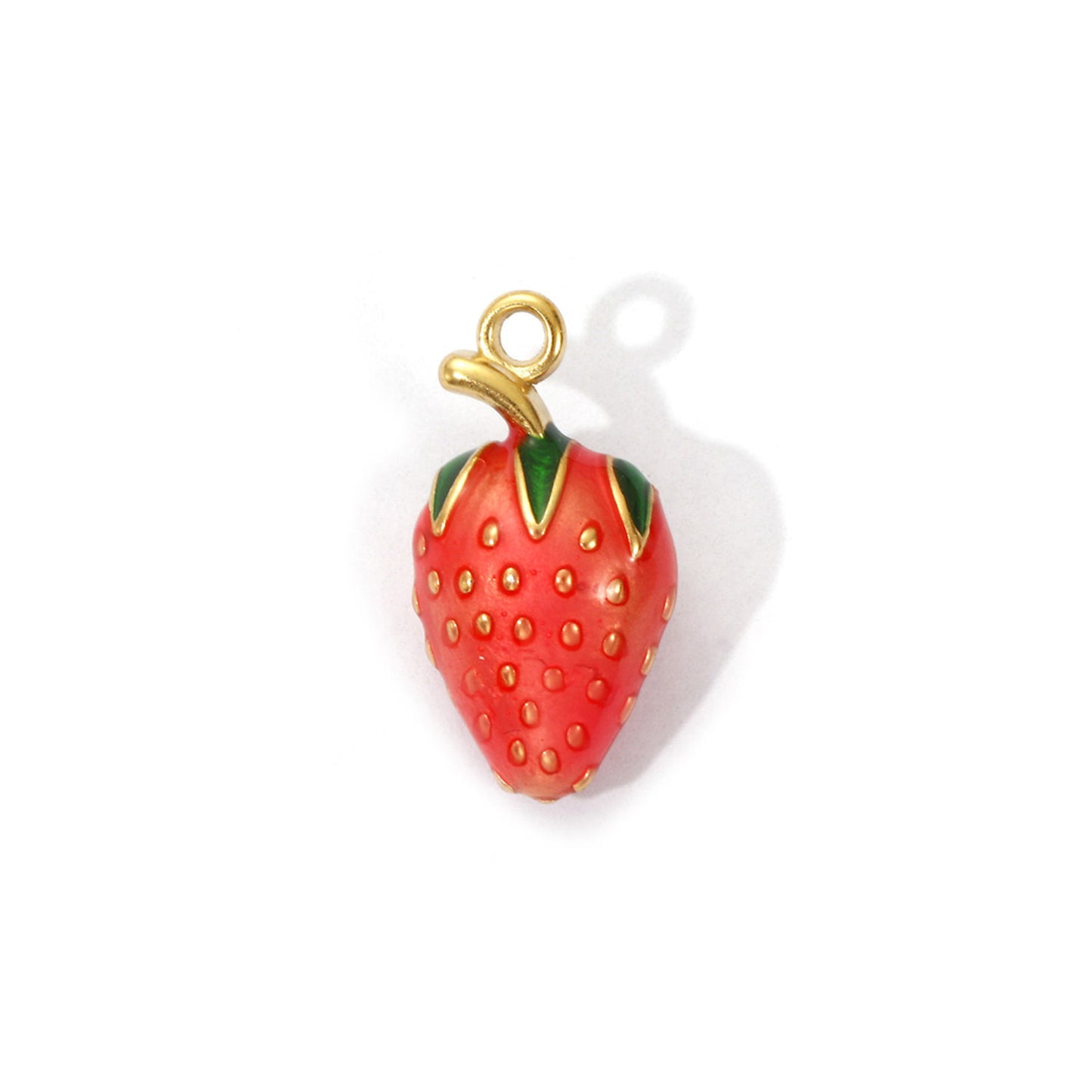 Charms Fraise - Email Rouge