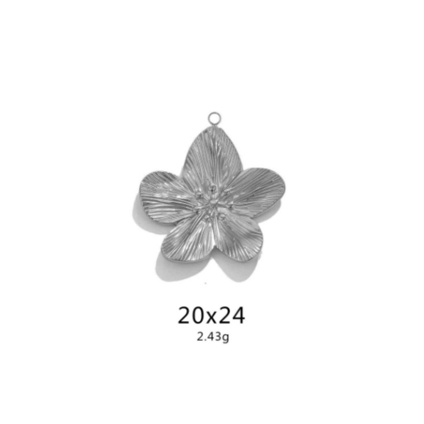 Charms Fleur Frangipanier - Petite - Argent