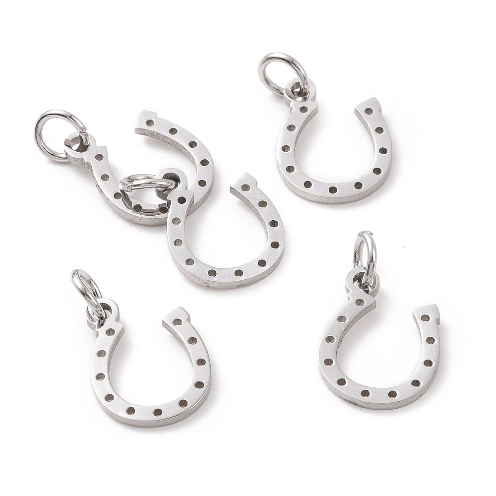 Charms Fer à cheval - Argent