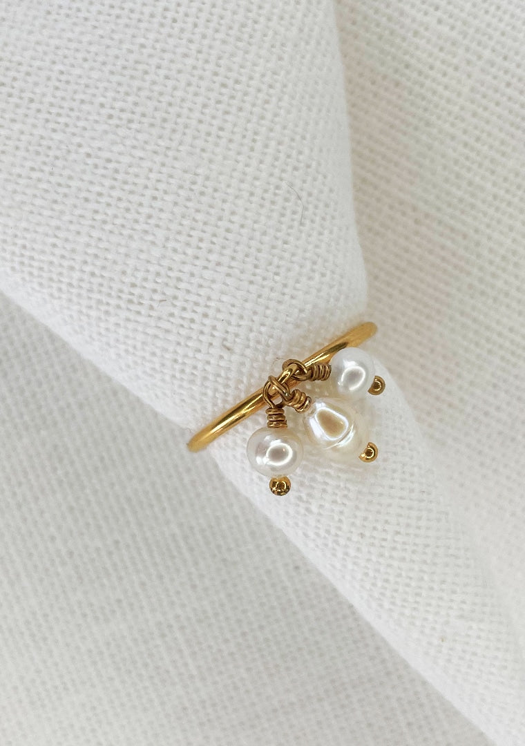 Bague Perla - Perles d’eau douce