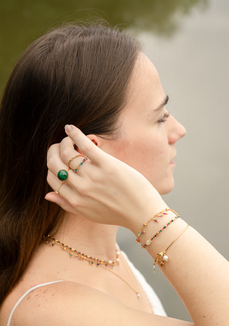 Bracelet Sasha - Multi-pierres