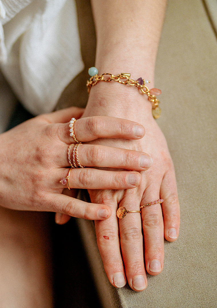Bague Livia - Perles d’eau douce