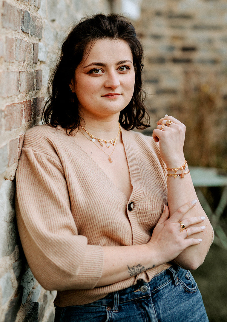 Collier Tina - Pierre de soleil