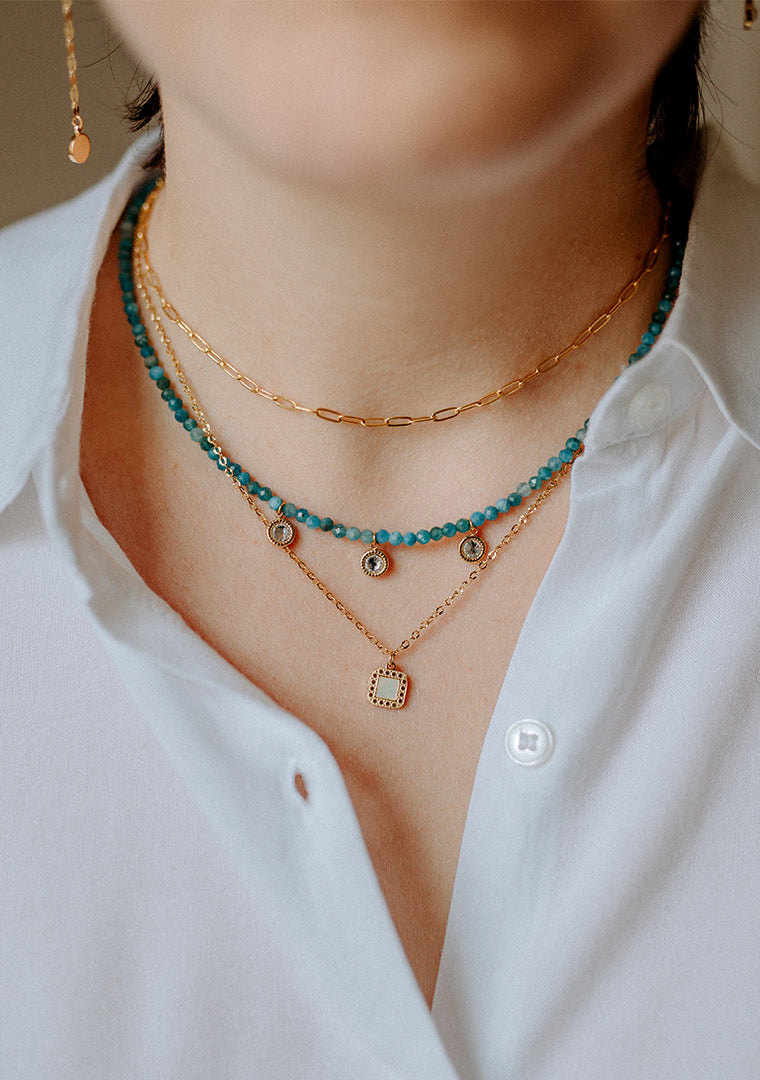 Collier Léa - Apatite