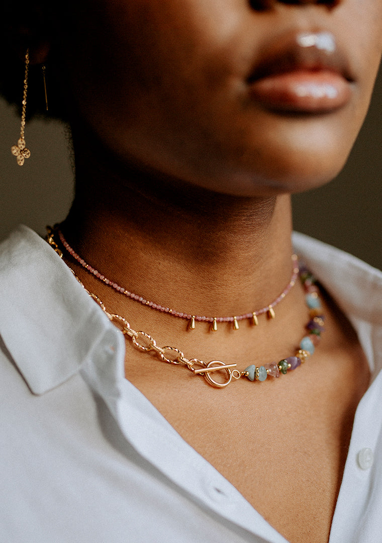 Collier Garance - Multi-pierres