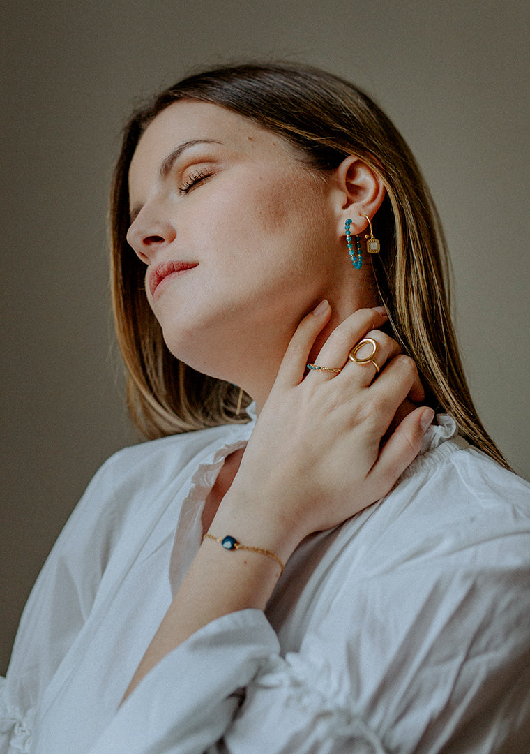 Bracelet Romy - Apatite