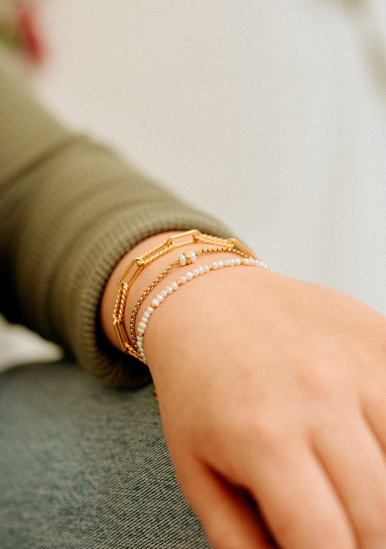 Bracelet Tisha - Perles d’eau douce