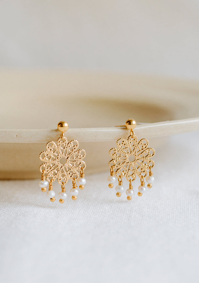 Boucles Selma - Perles d’eau douce