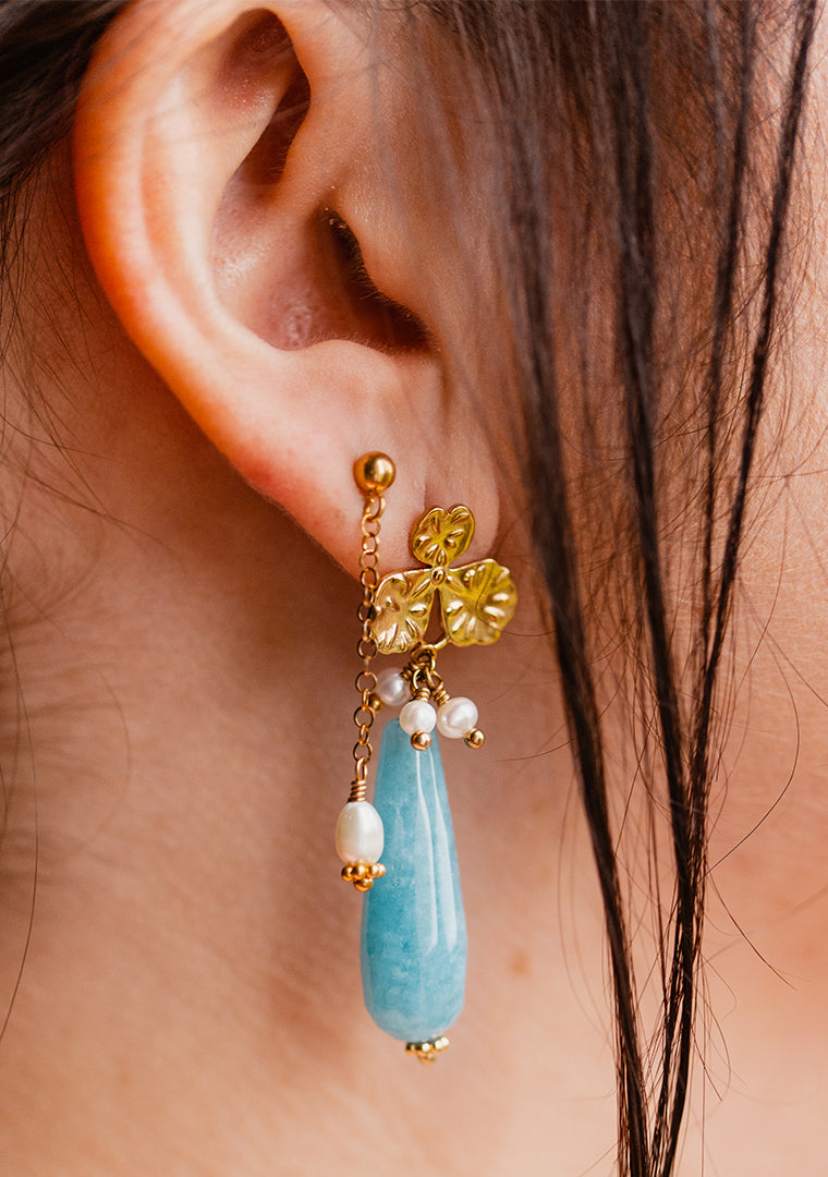 Boucles Éléia - Perles d’eau douce