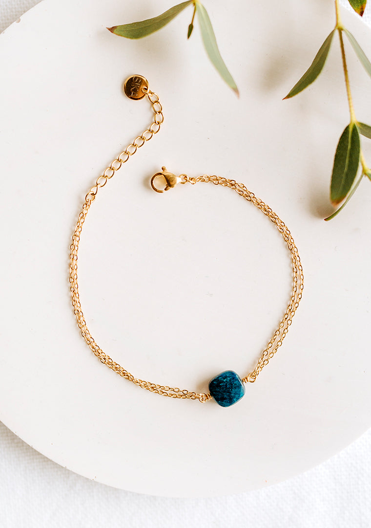 Bracelet Romy - Apatite