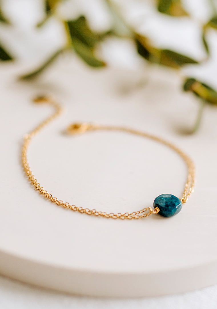 Bracelet Romy - Apatite