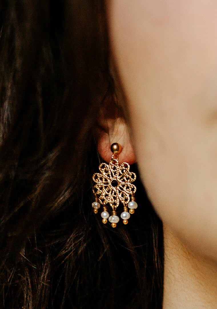 Boucles Selma - Perles d’eau douce