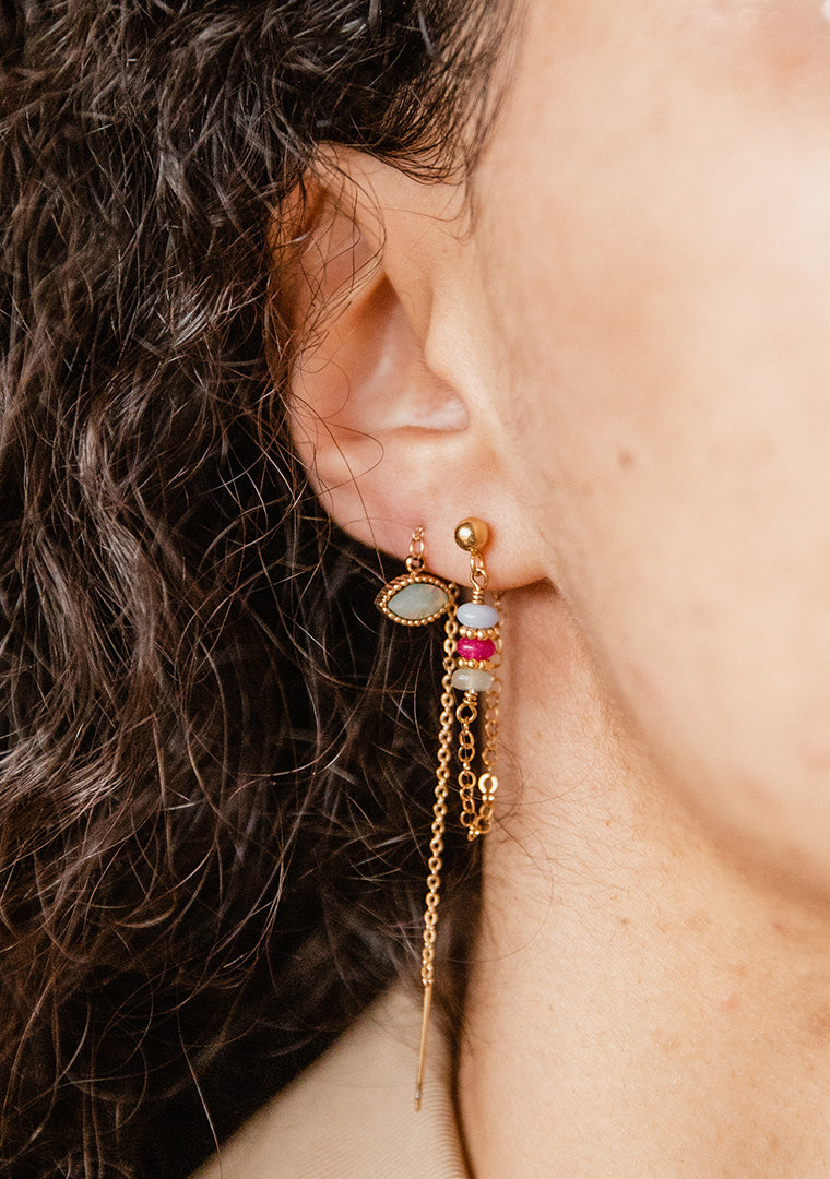 Boucles Éléia - Multi-pierres