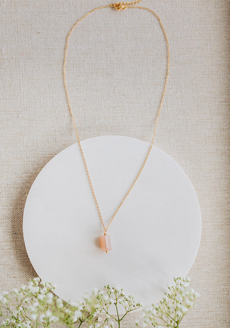 Collier Tina - Pierre de soleil