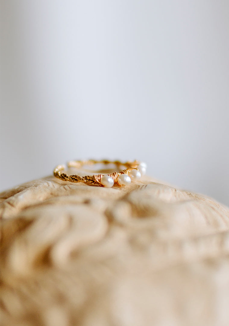 Bague Livia - Perles d’eau douce