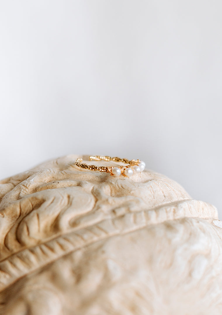 Bague Livia - Perles d’eau douce