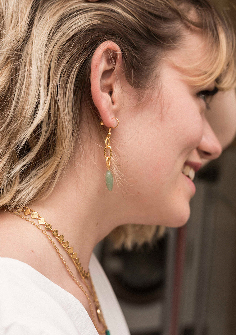 Boucles Max - Aventurine