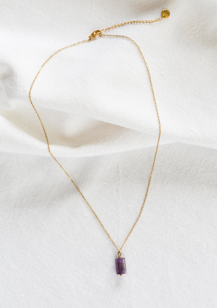 Collier Tina - Améthyste