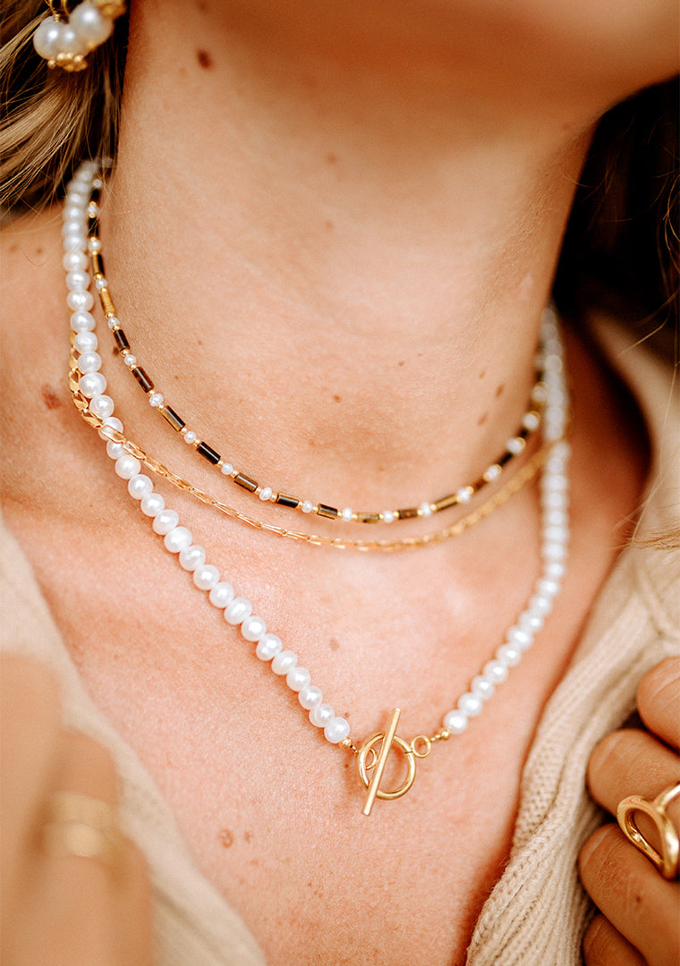 Collier Constance - Perles d'eau douce