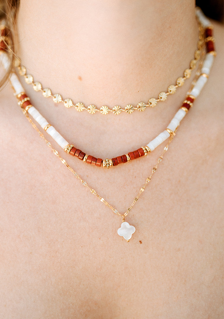 Collier Suerte - Nacre