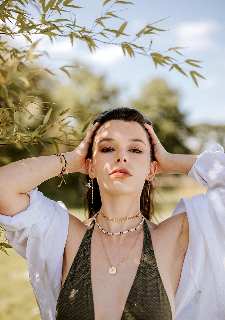 Boucles Esmée - Multi-pierres