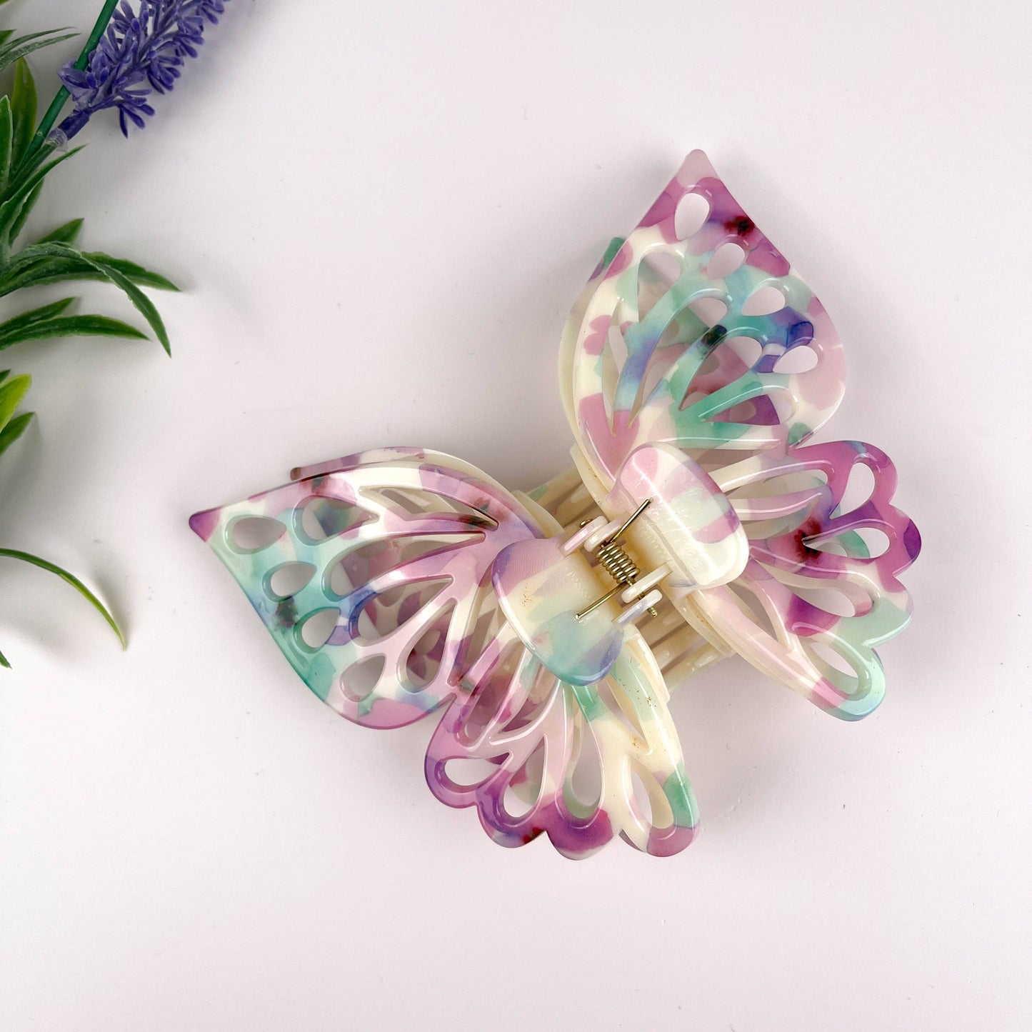 Pince Papillon - Violet