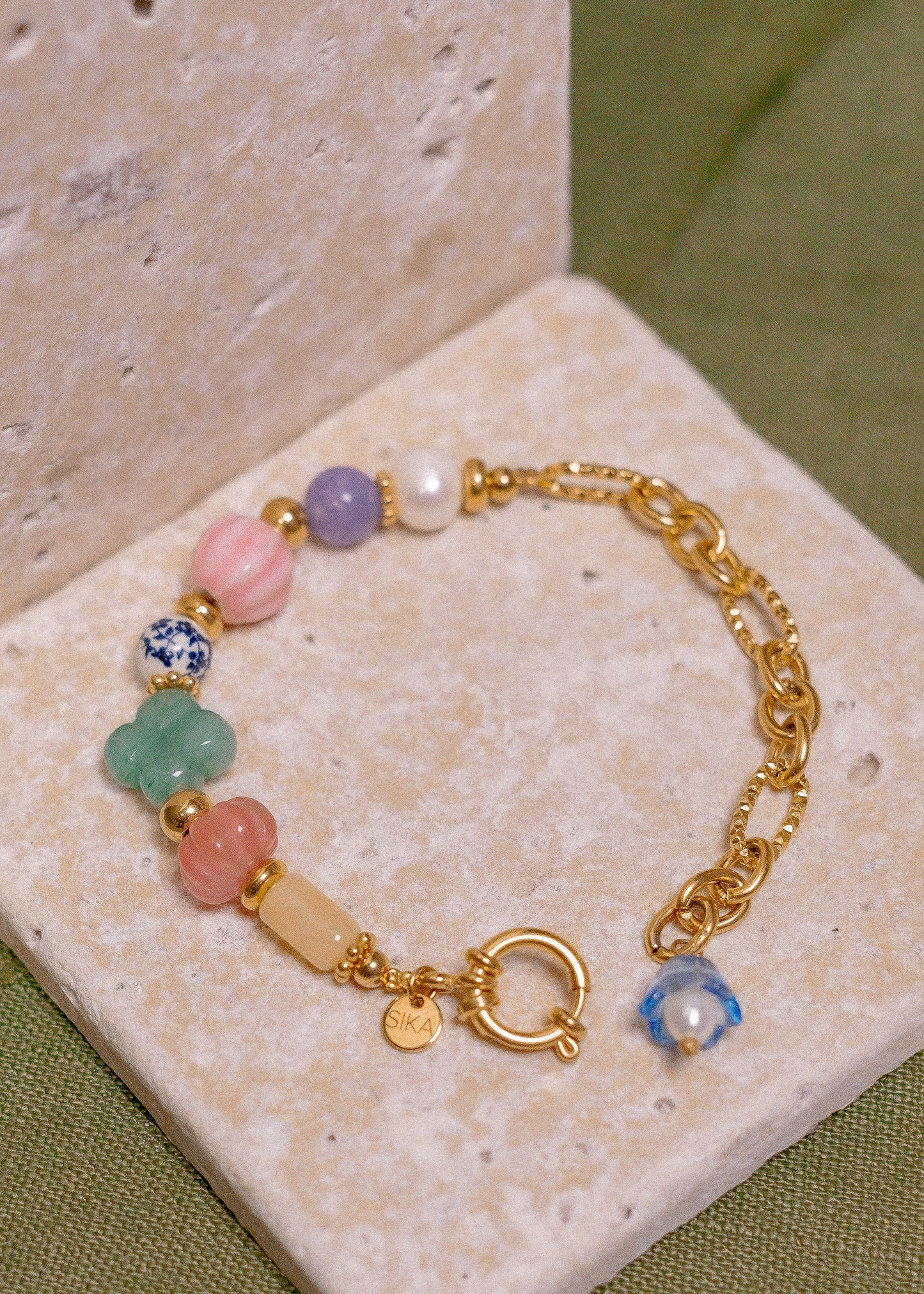 Bracelet Renaissance - Multi-pierres
