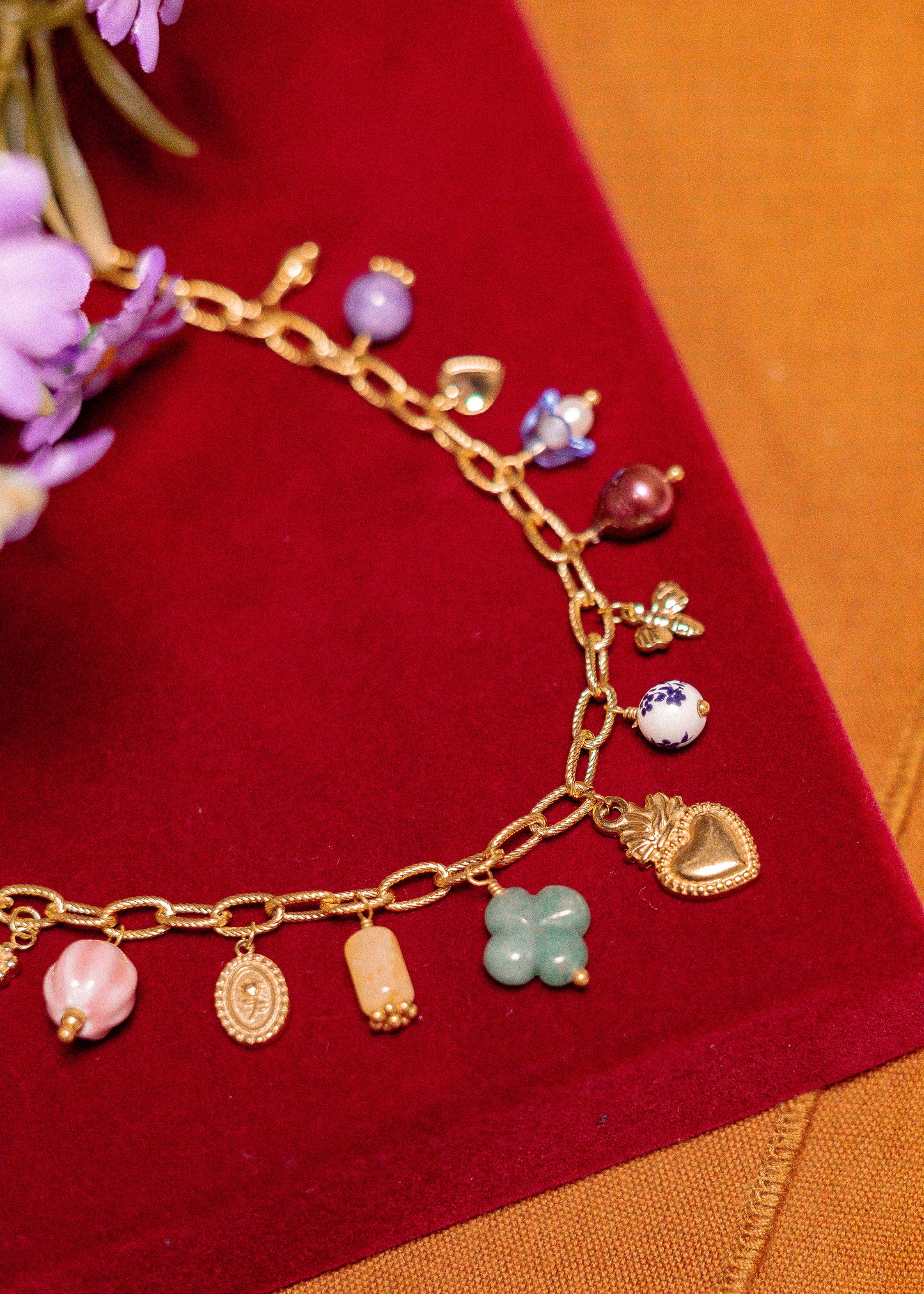 Collier Esperanza - Multi-pierres