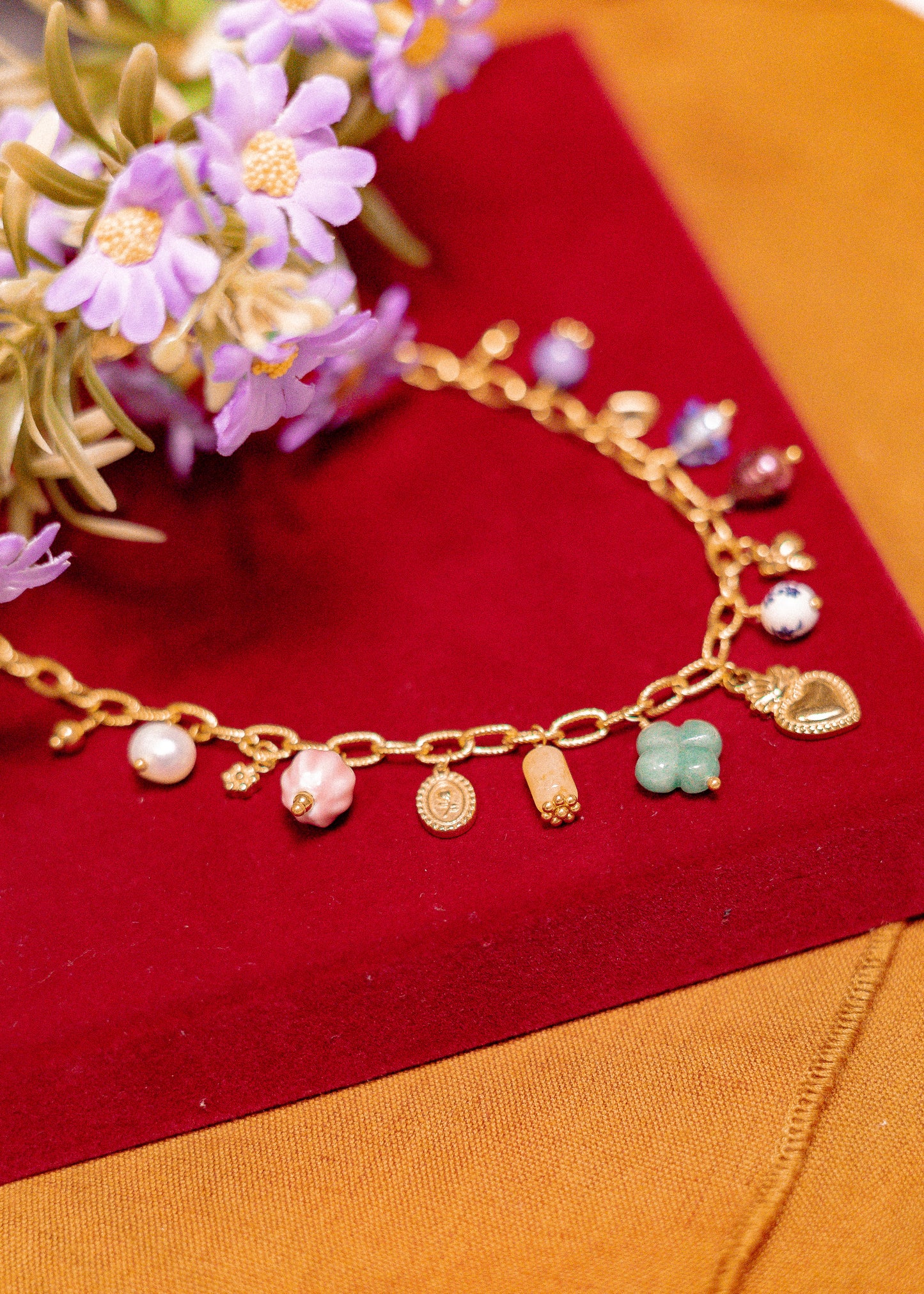 Collier Esperanza - Multi-pierres