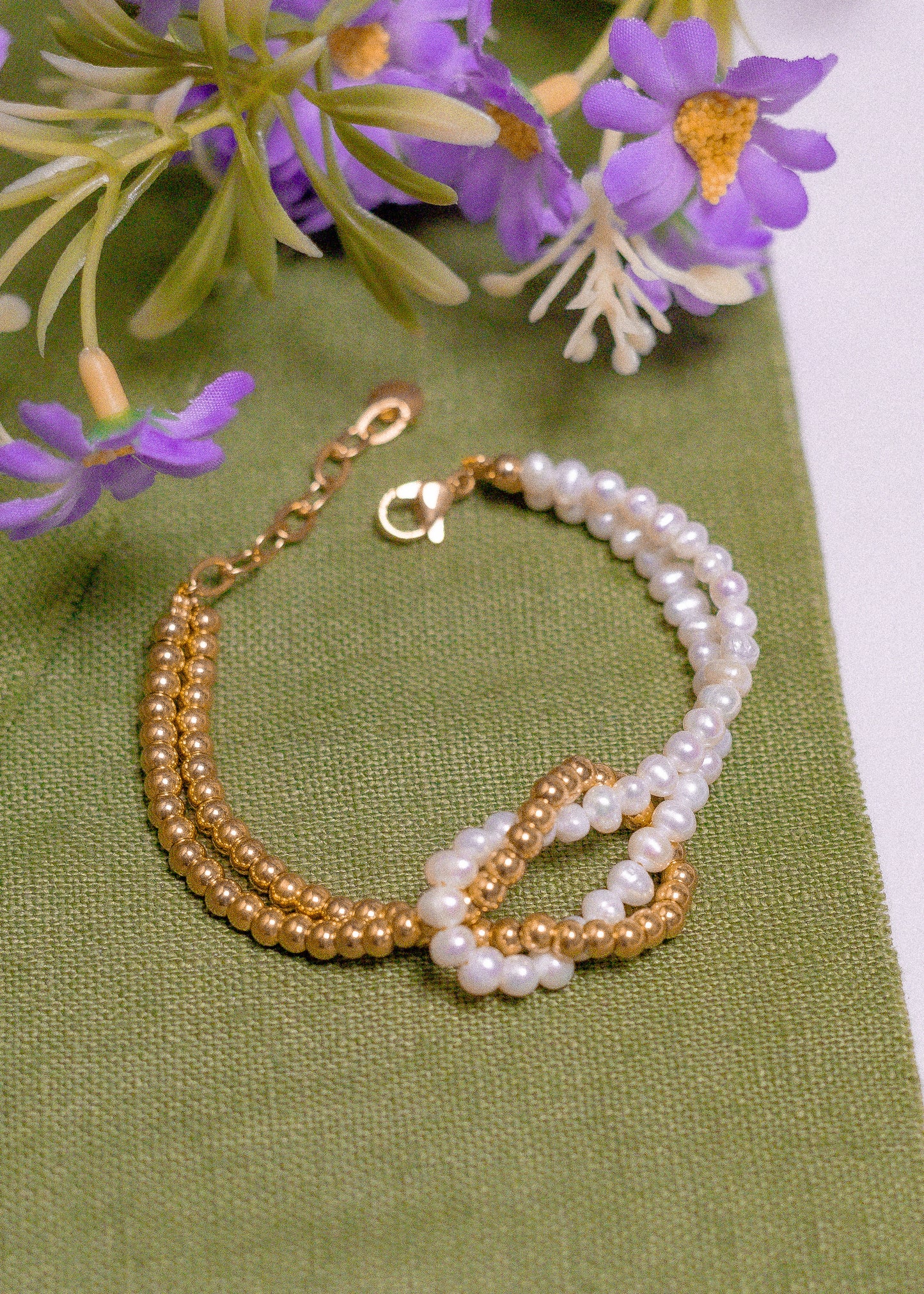 Bracelet Bianca - Perles d'eau douce