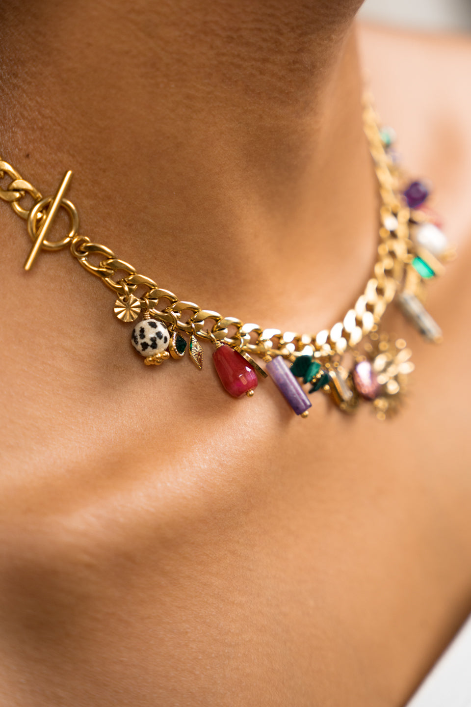 Collier Horia - Multi-pierres