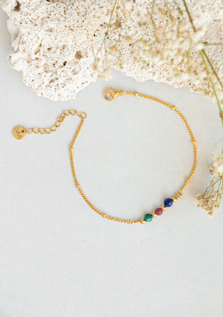 Bracelet Elsa - Multi-pierres vives