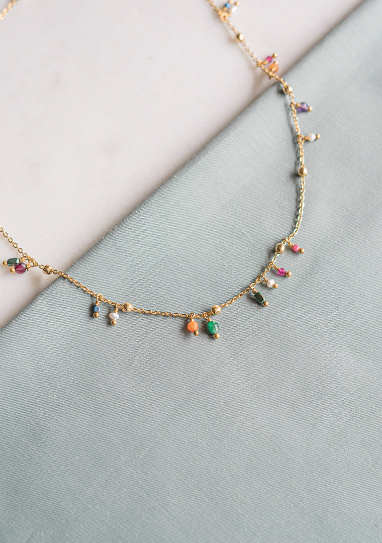 Collier Aurore - Multi-pierres
