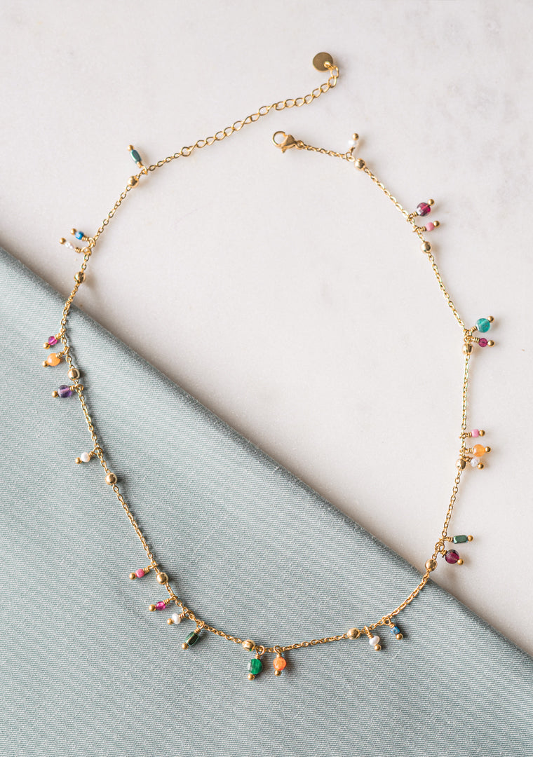 Collier Aurore - Multi-pierres