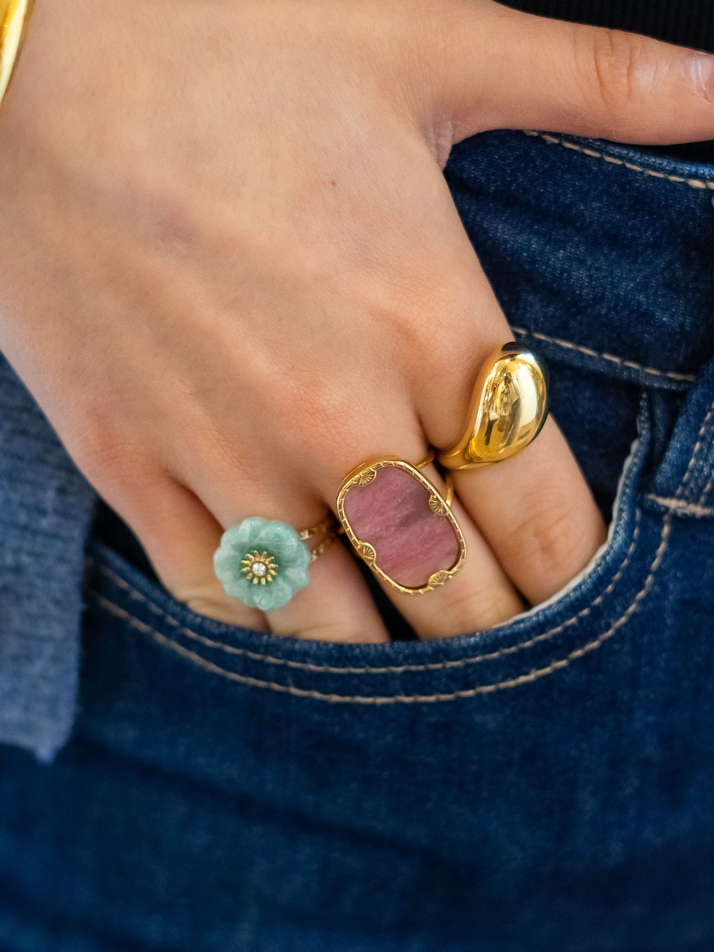 Bague Prima - Amazonite
