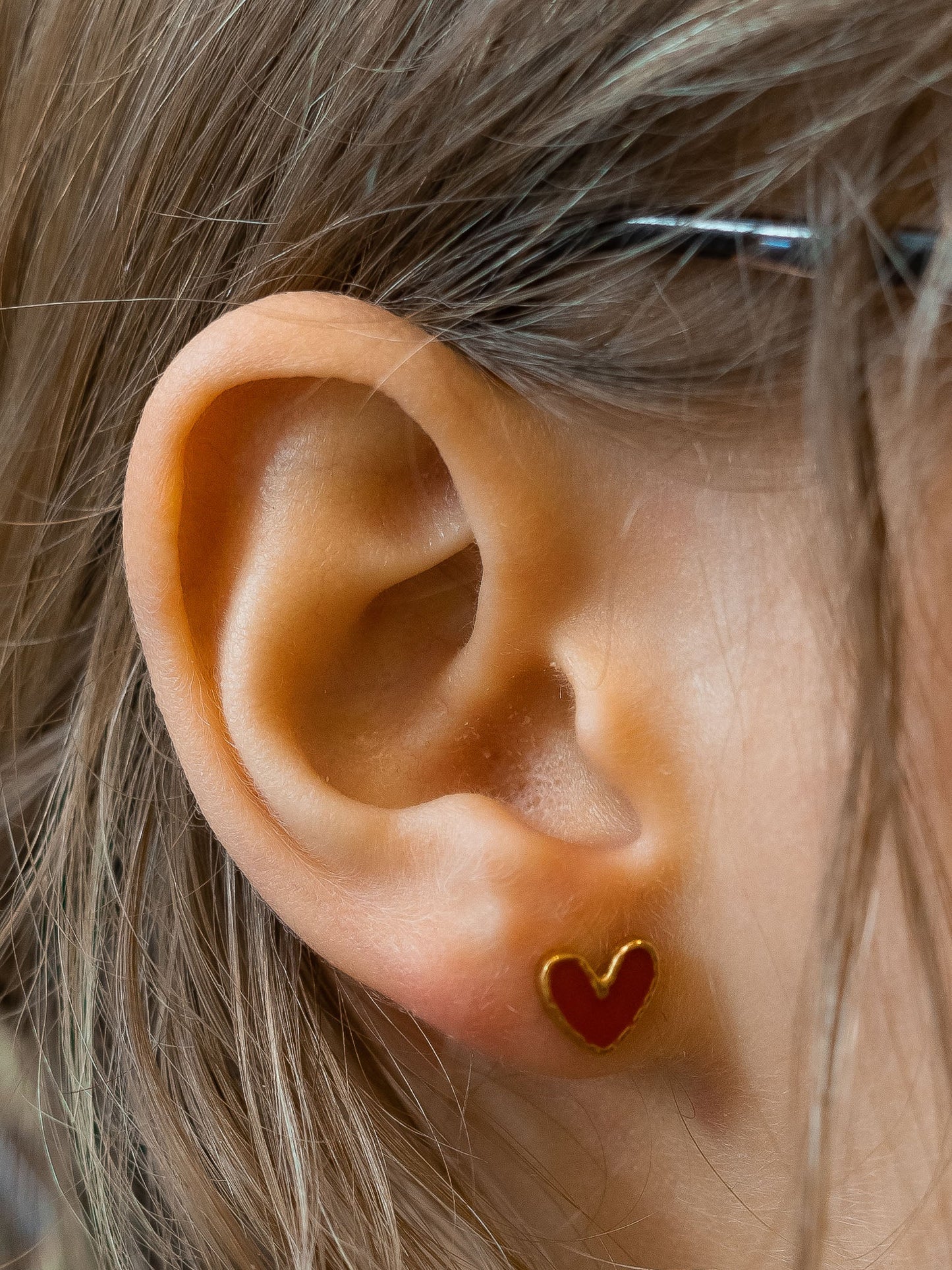 Puces Lovely - Rouge