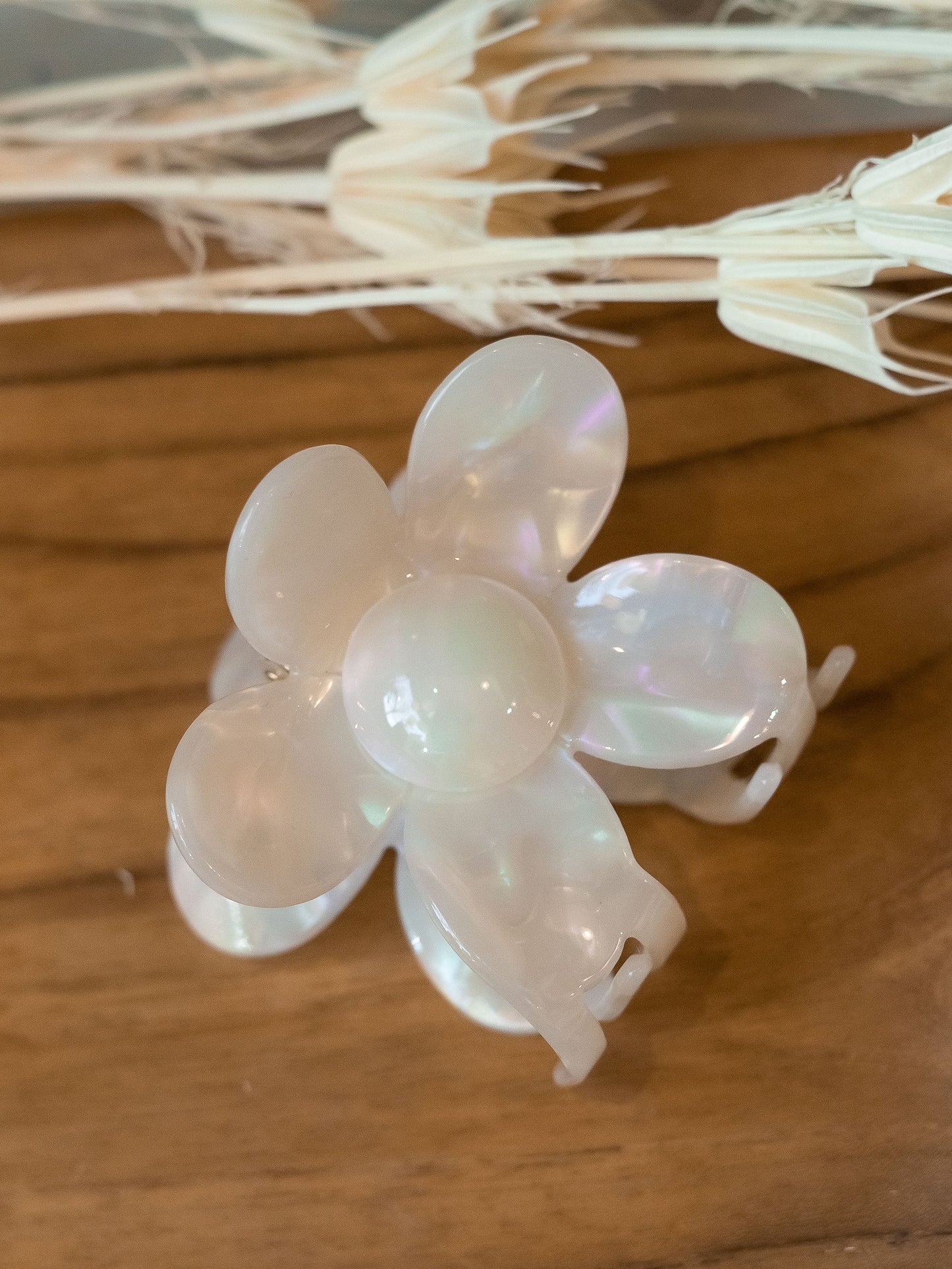 Pince Daisy - Nacre holographique