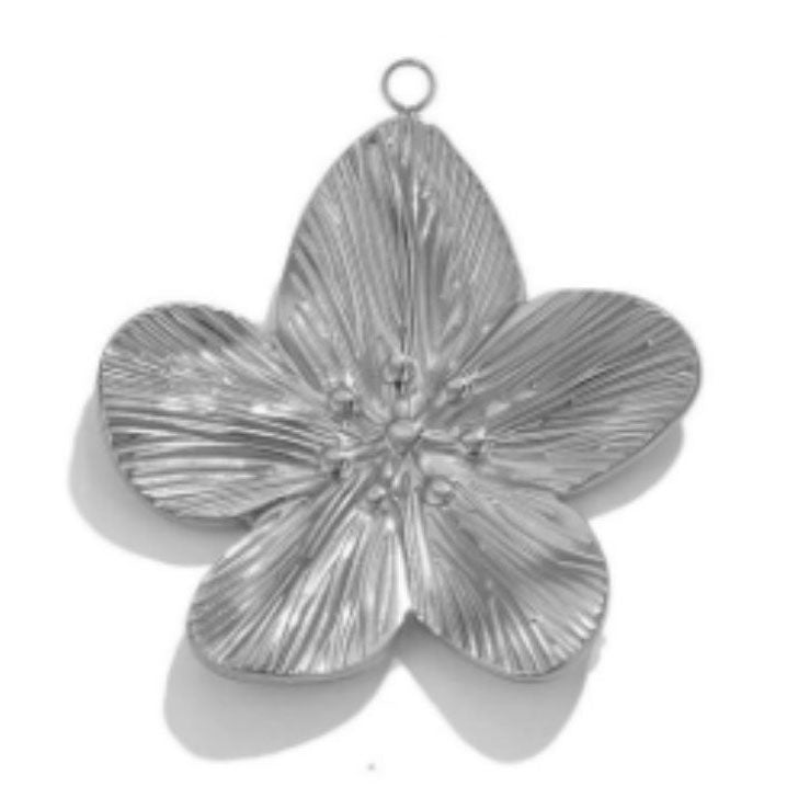 Charms Fleur Frangipanier - Petite - Argent