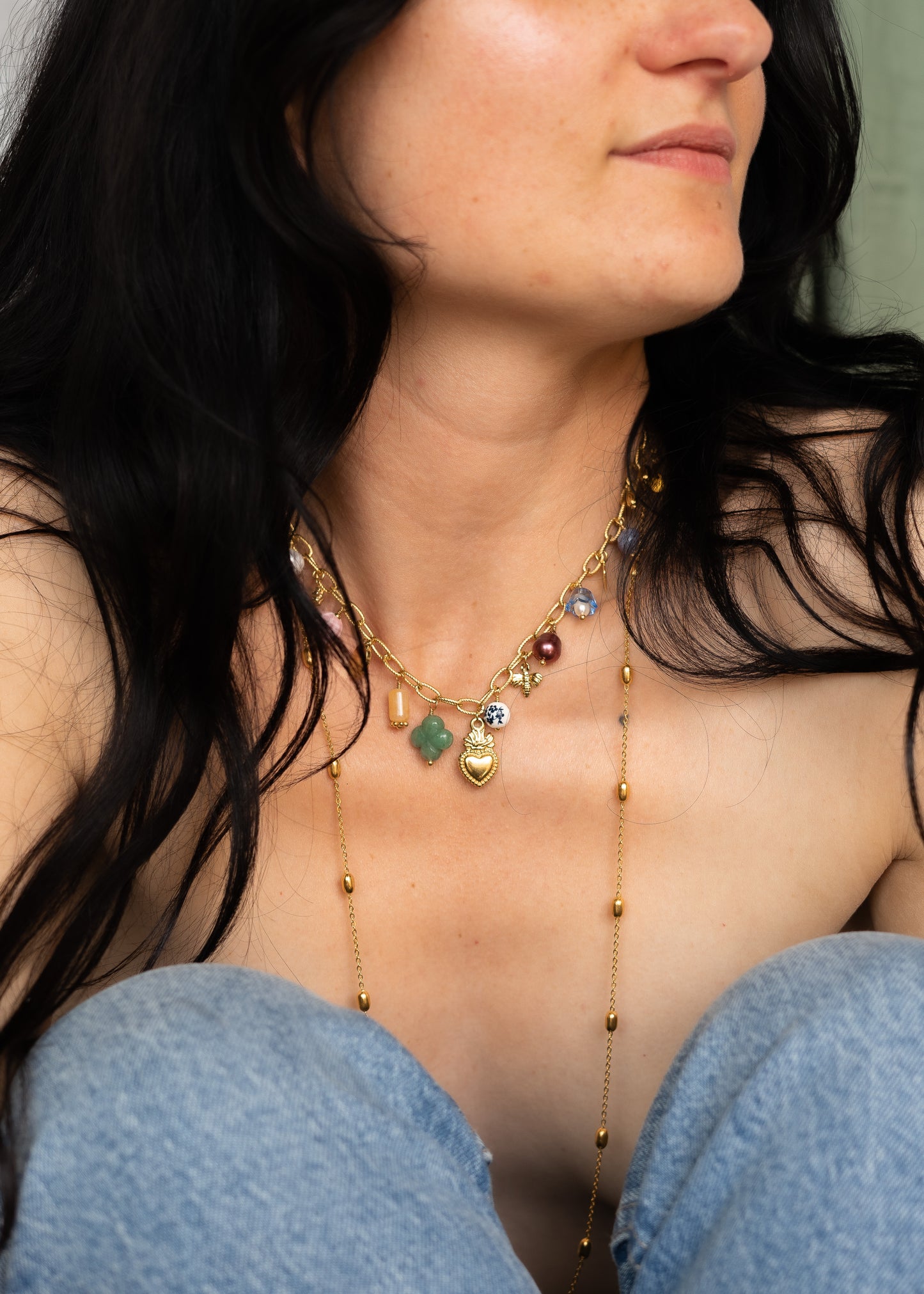 Collier Esperanza - Multi-pierres
