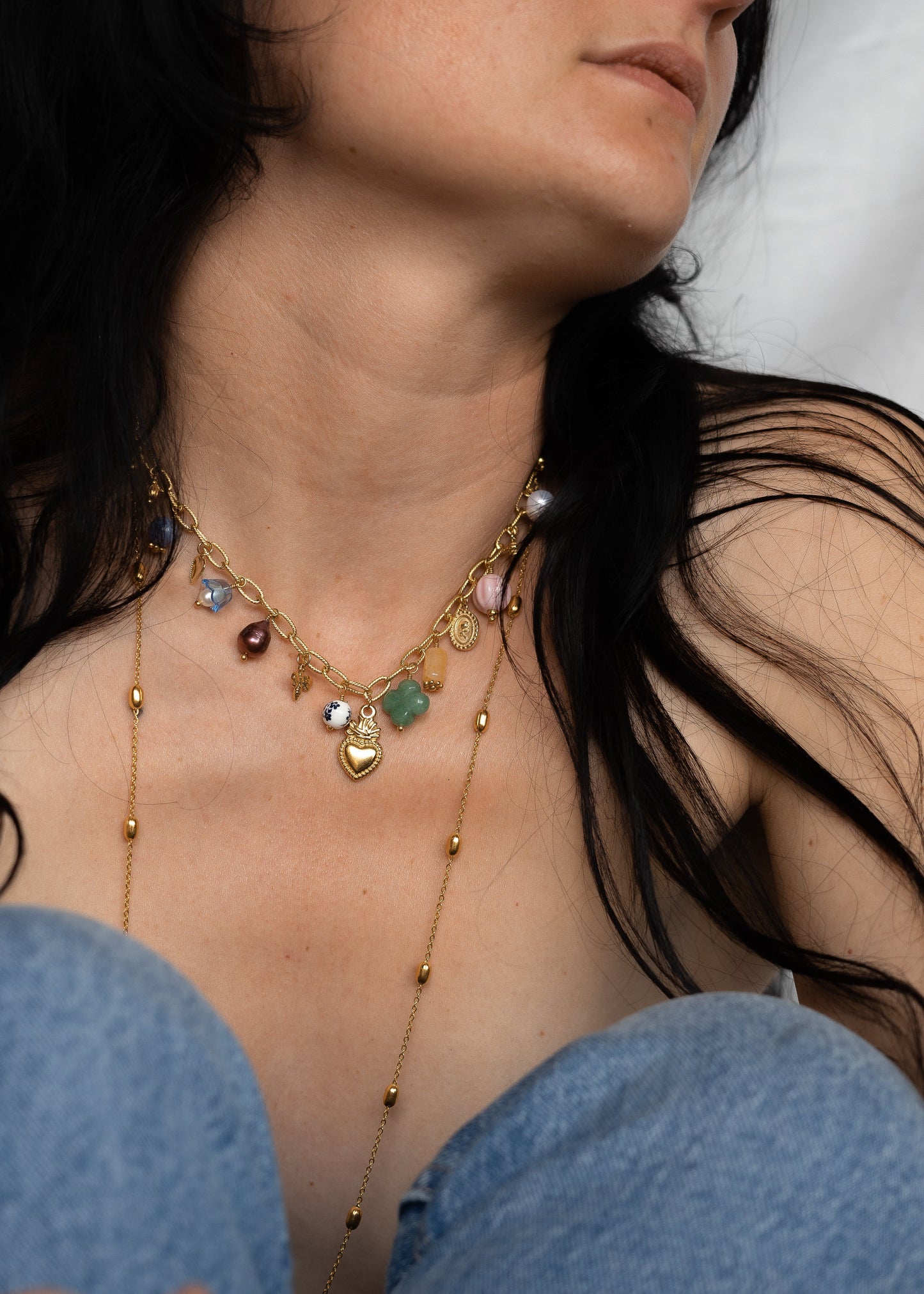 Collier Esperanza - Multi-pierres