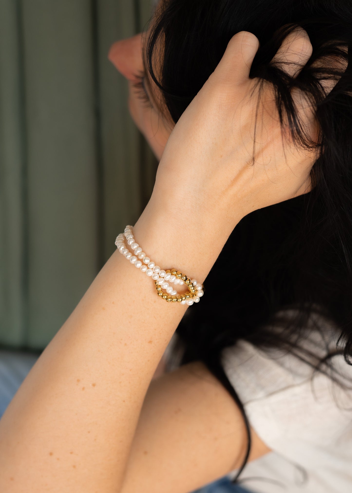 Bracelet Bianca - Perles d'eau douce