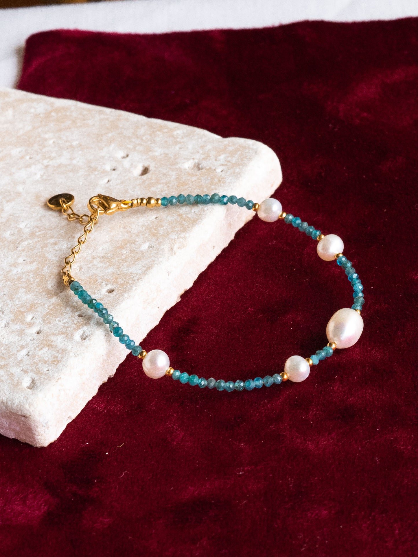 Bracelet Cassian - Apatite