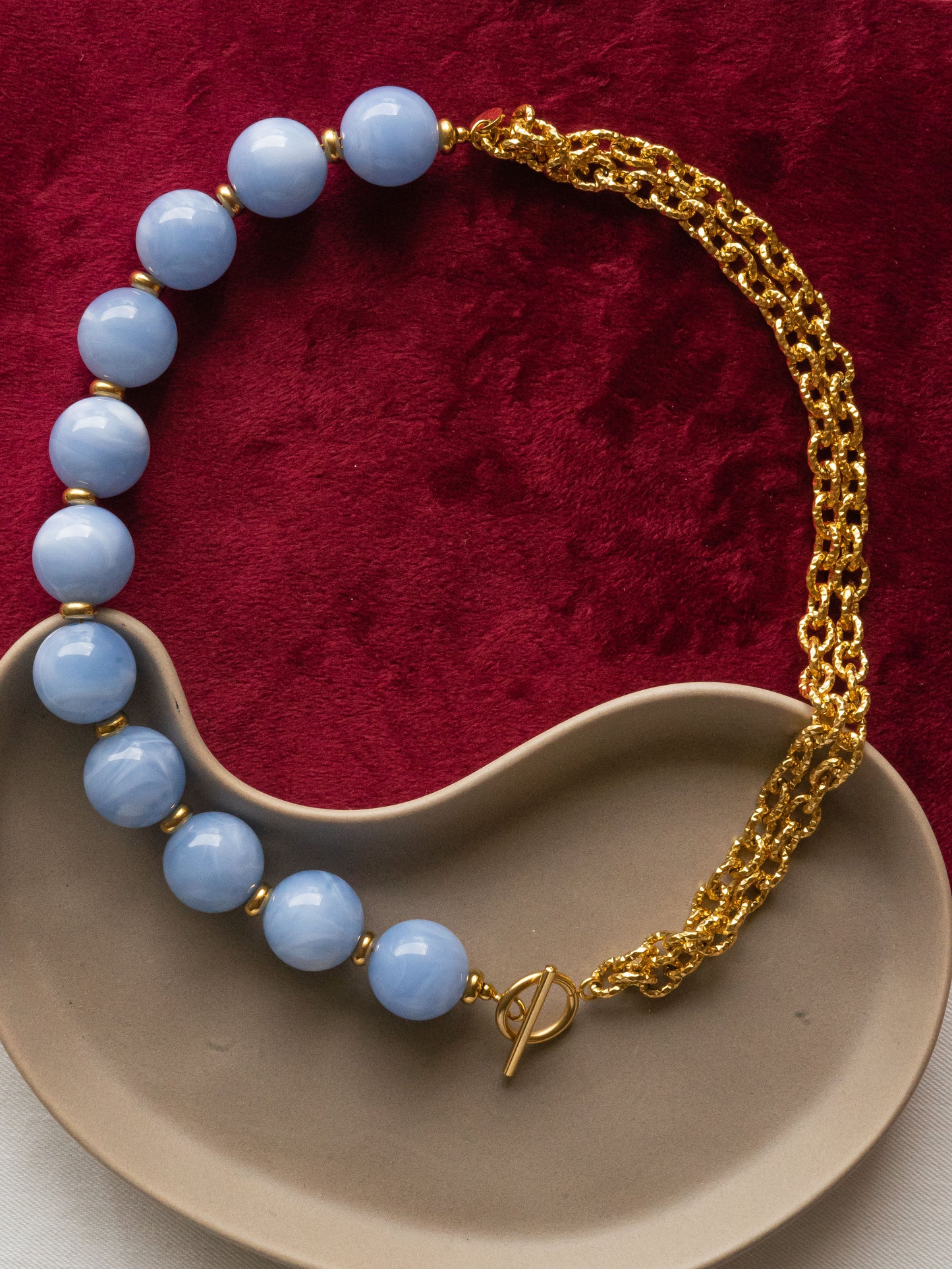 Collier Billie - Bleu
