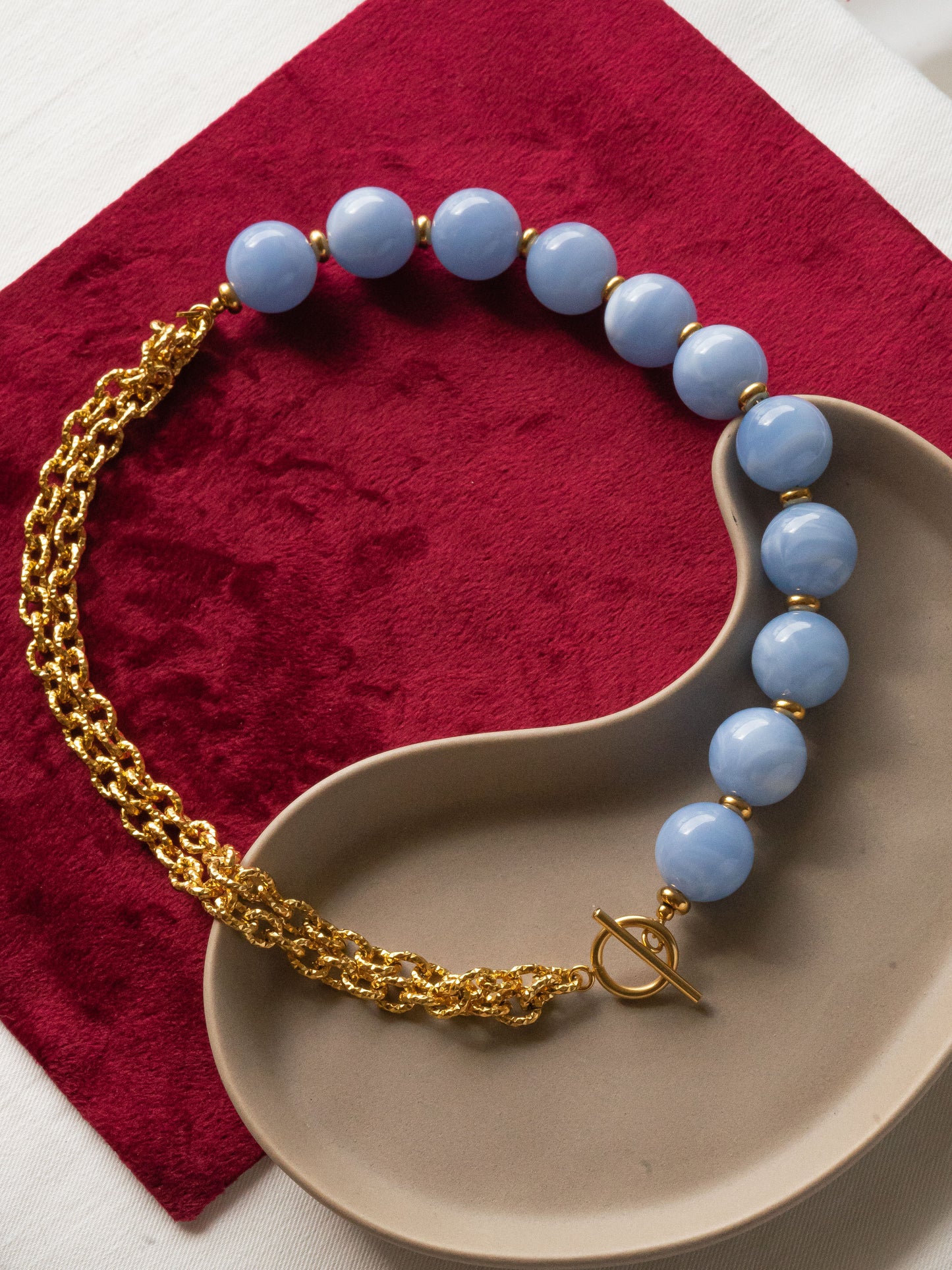 Collier Billie - Bleu