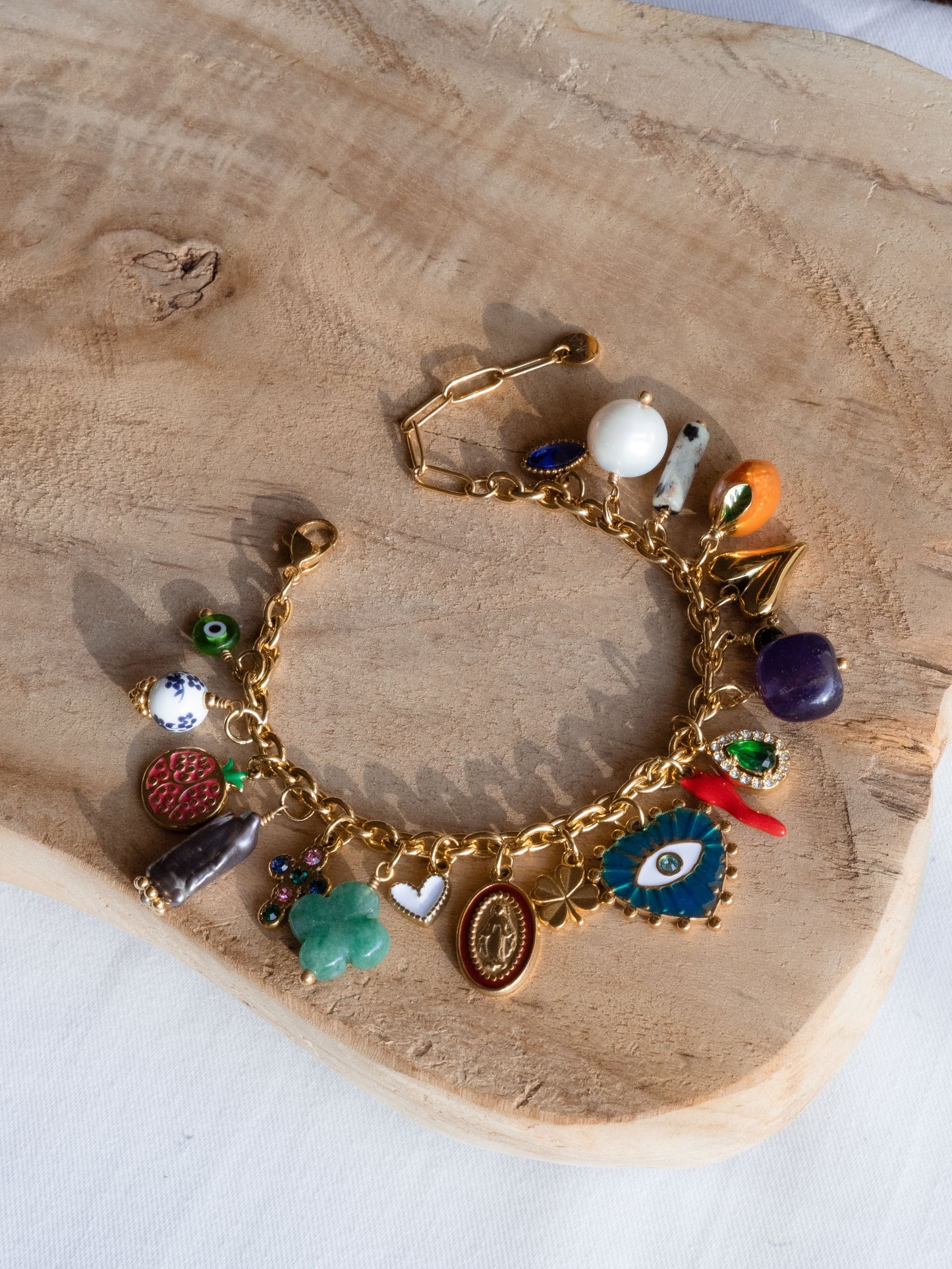 Bracelet Marceau - Multi-pierres