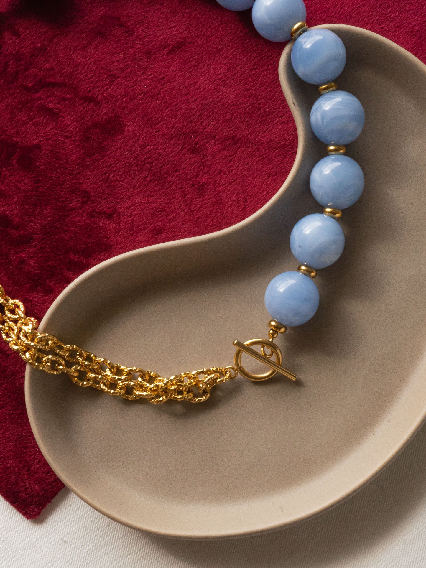 Collier Billie - Bleu