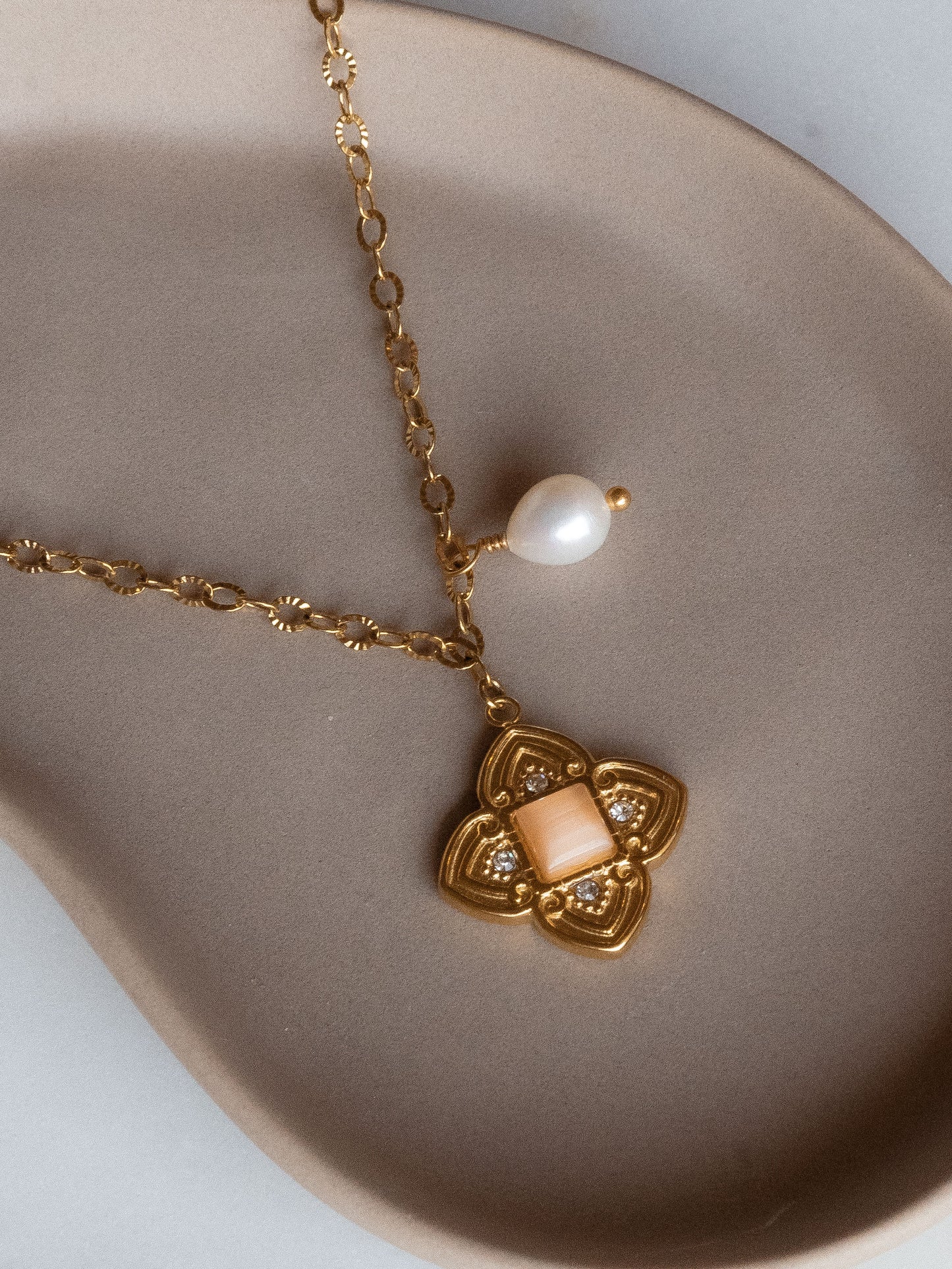 Collier sautoir Séréna - Perle d'eau douce