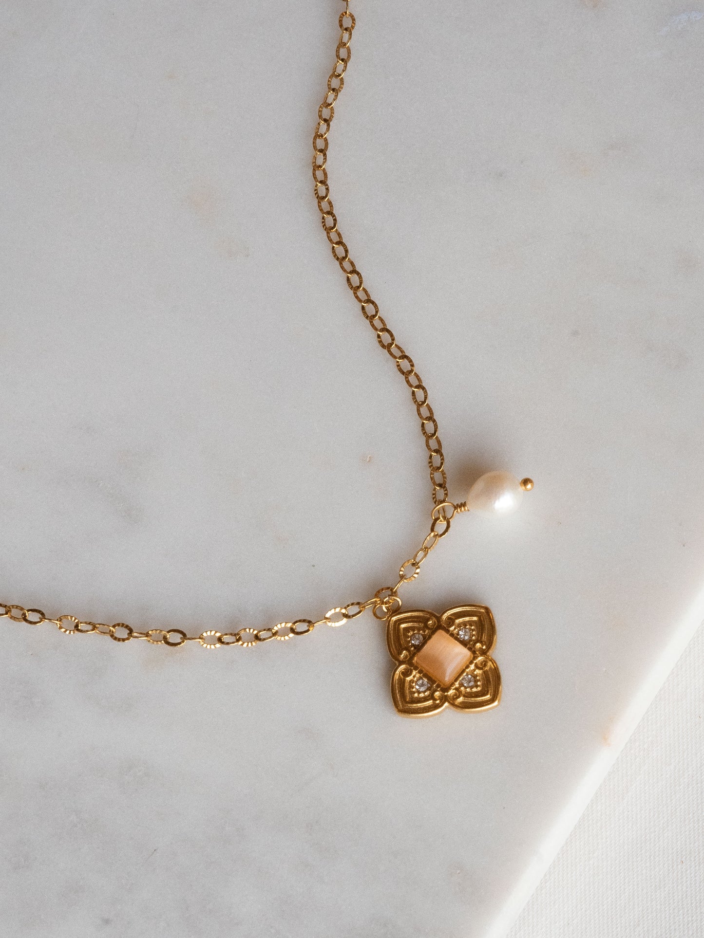 Collier sautoir Séréna - Perle d'eau douce