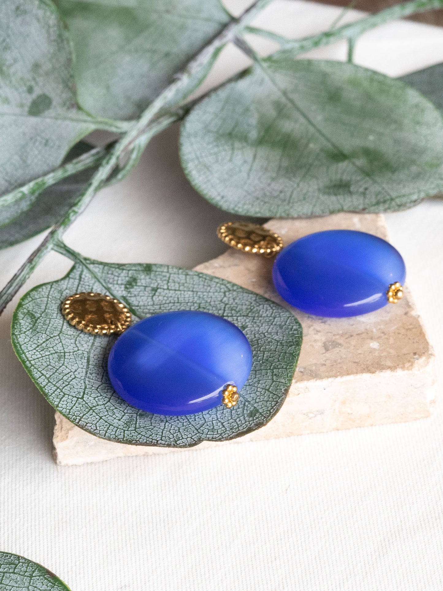 Boucles Mariam - Bleu